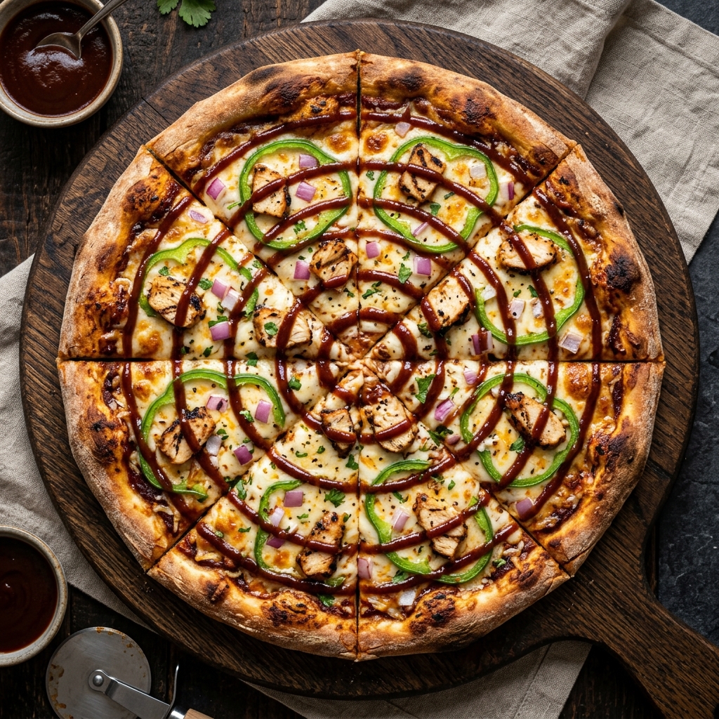 Chicken BBQ Fiesta Pizza