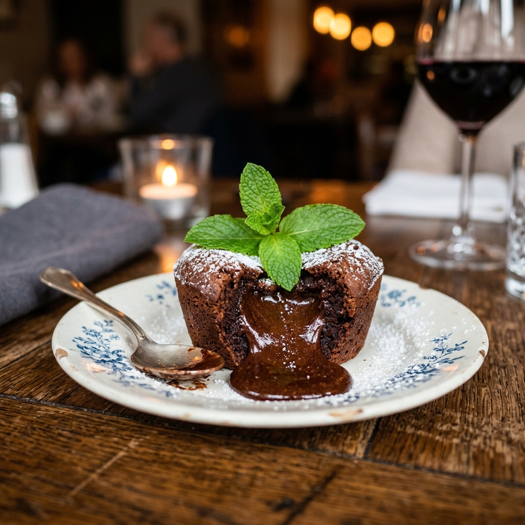 Belgian Molten Choco Lava Cake