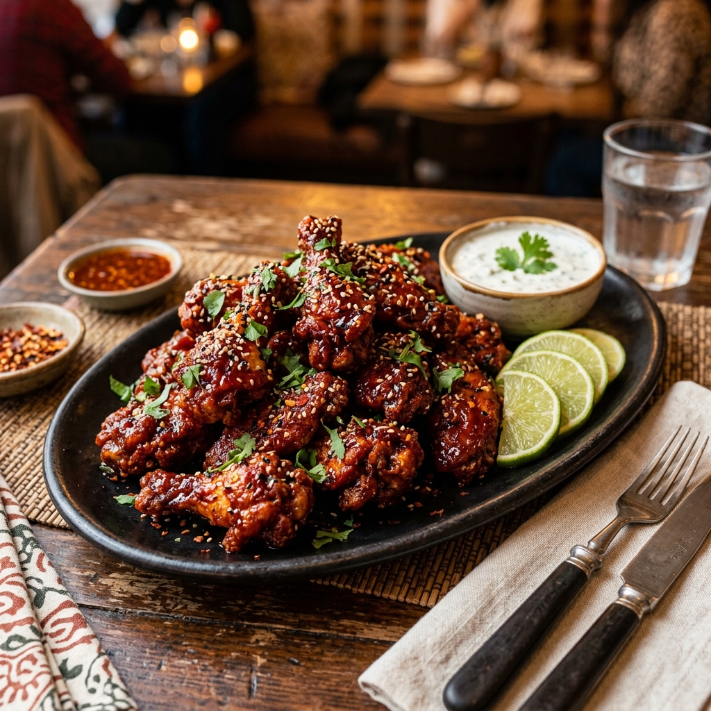 Spicy Naga Crispy Wings